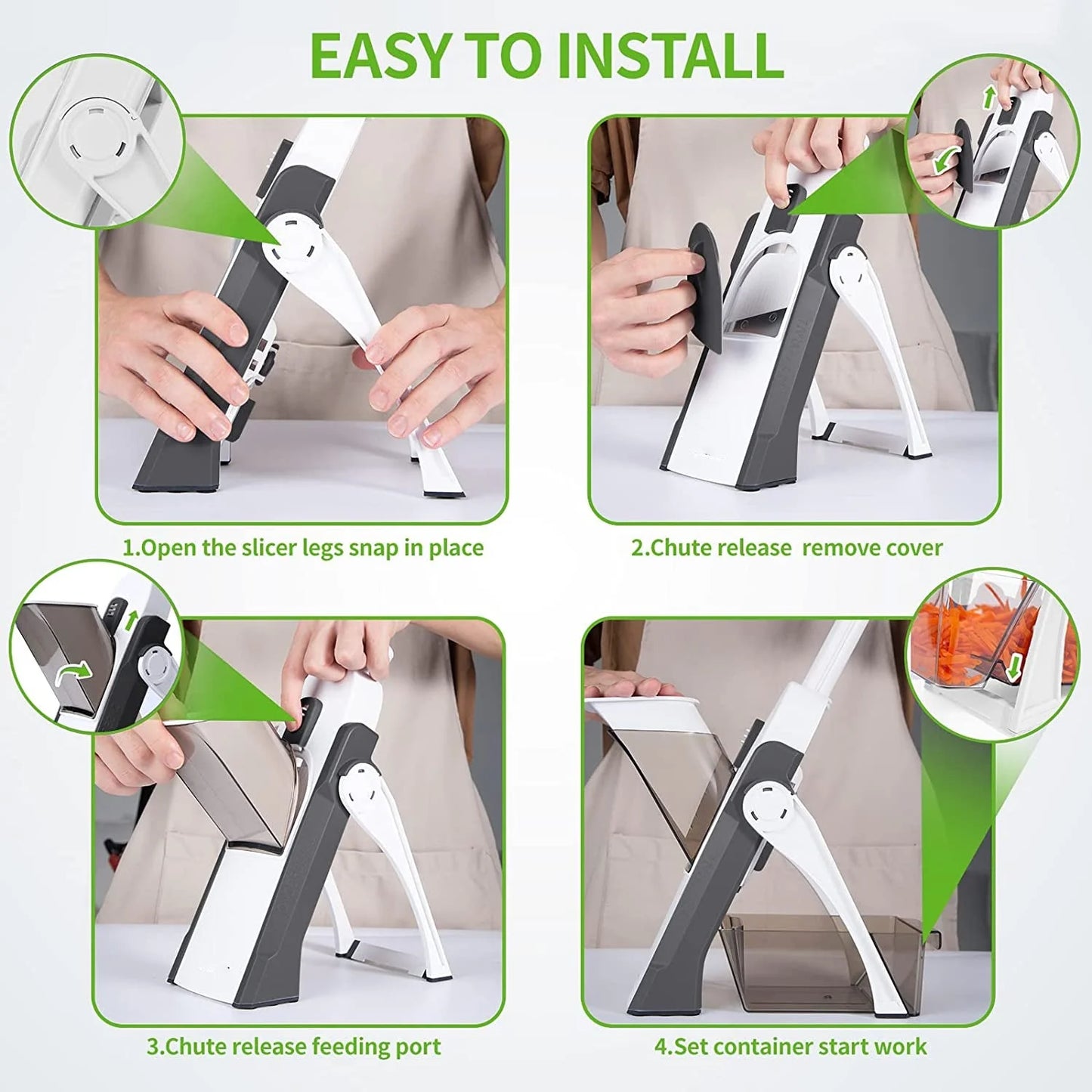 Manual vegetable slicer